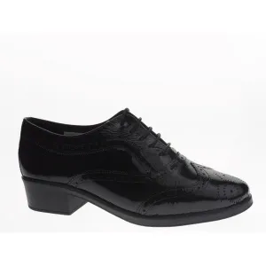 24 Hrs 22687 Black Oxford shoes