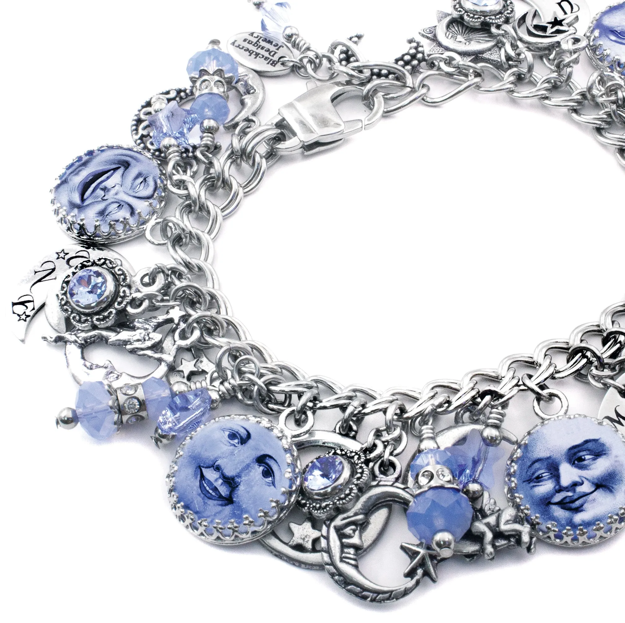 Blue Moon Charm Bracelet