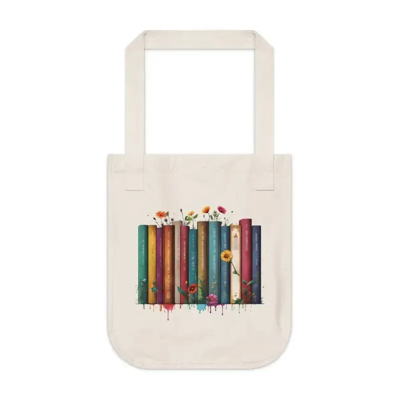 Eco Chic Canvas Tote Bag Fresh Blooms