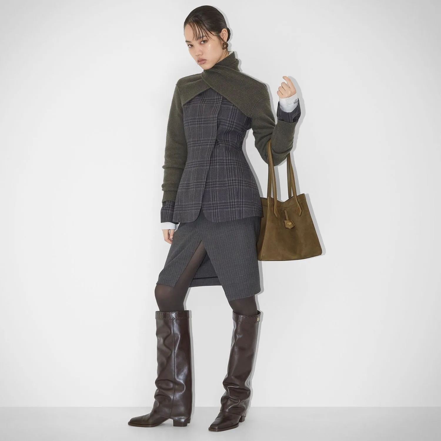 FENDI Medium Origami Style Handbag for Women