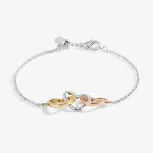 Florence Linked Hearts Bracelet 5891