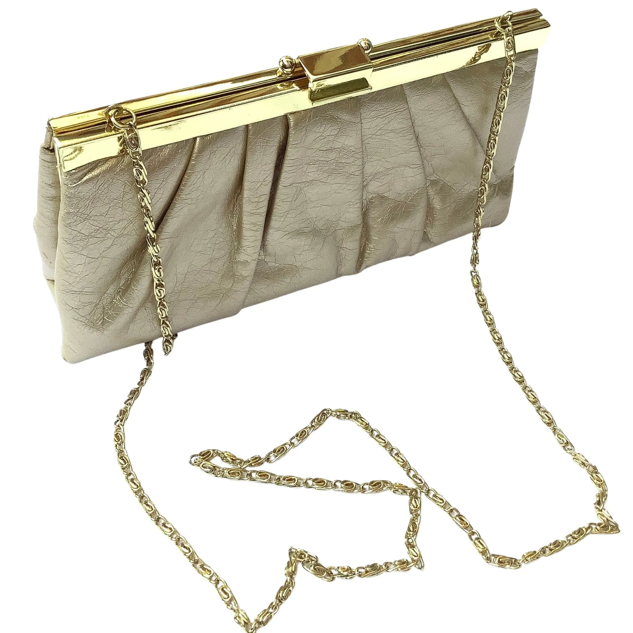 Gunne Sax Gold Bag