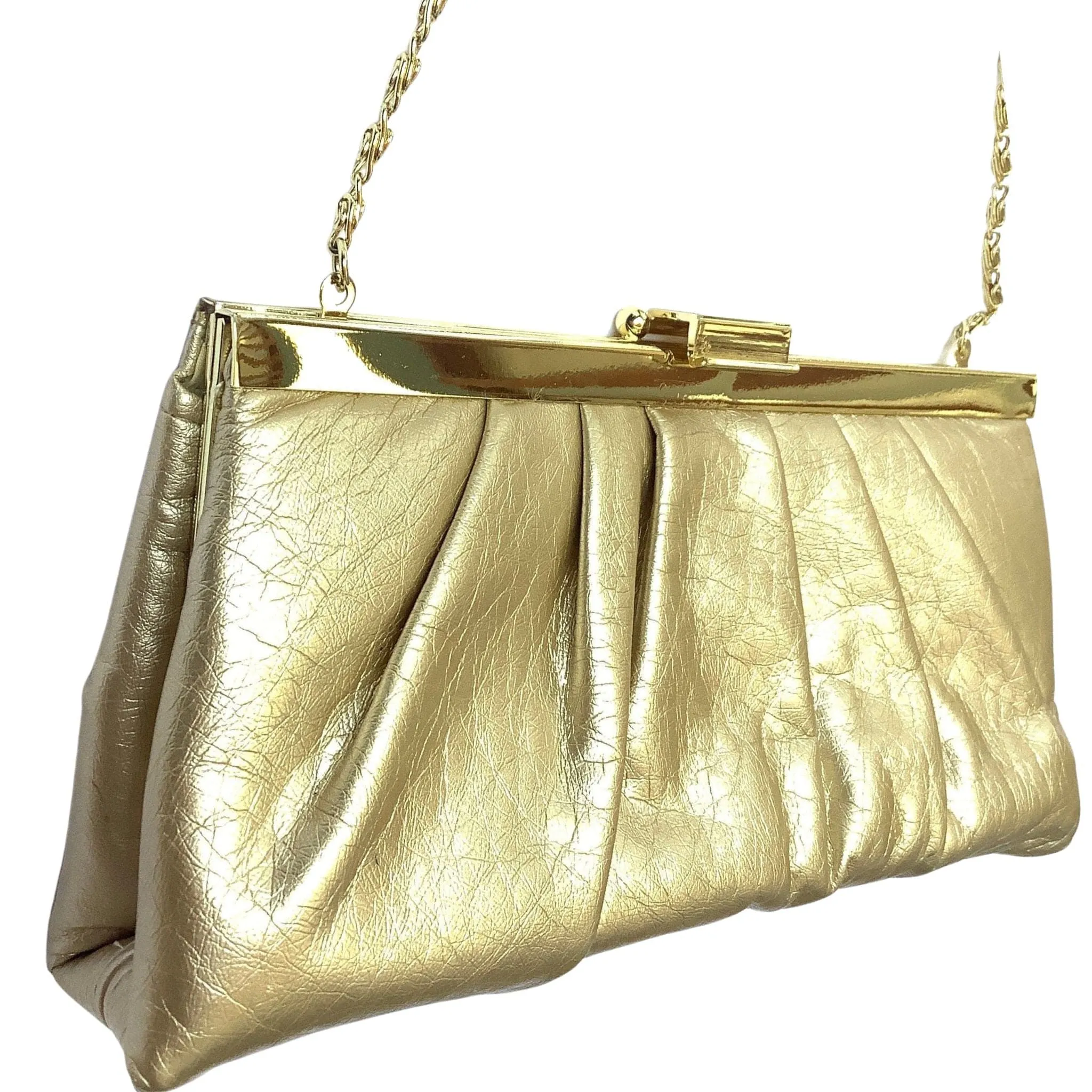 Gunne Sax Gold Bag