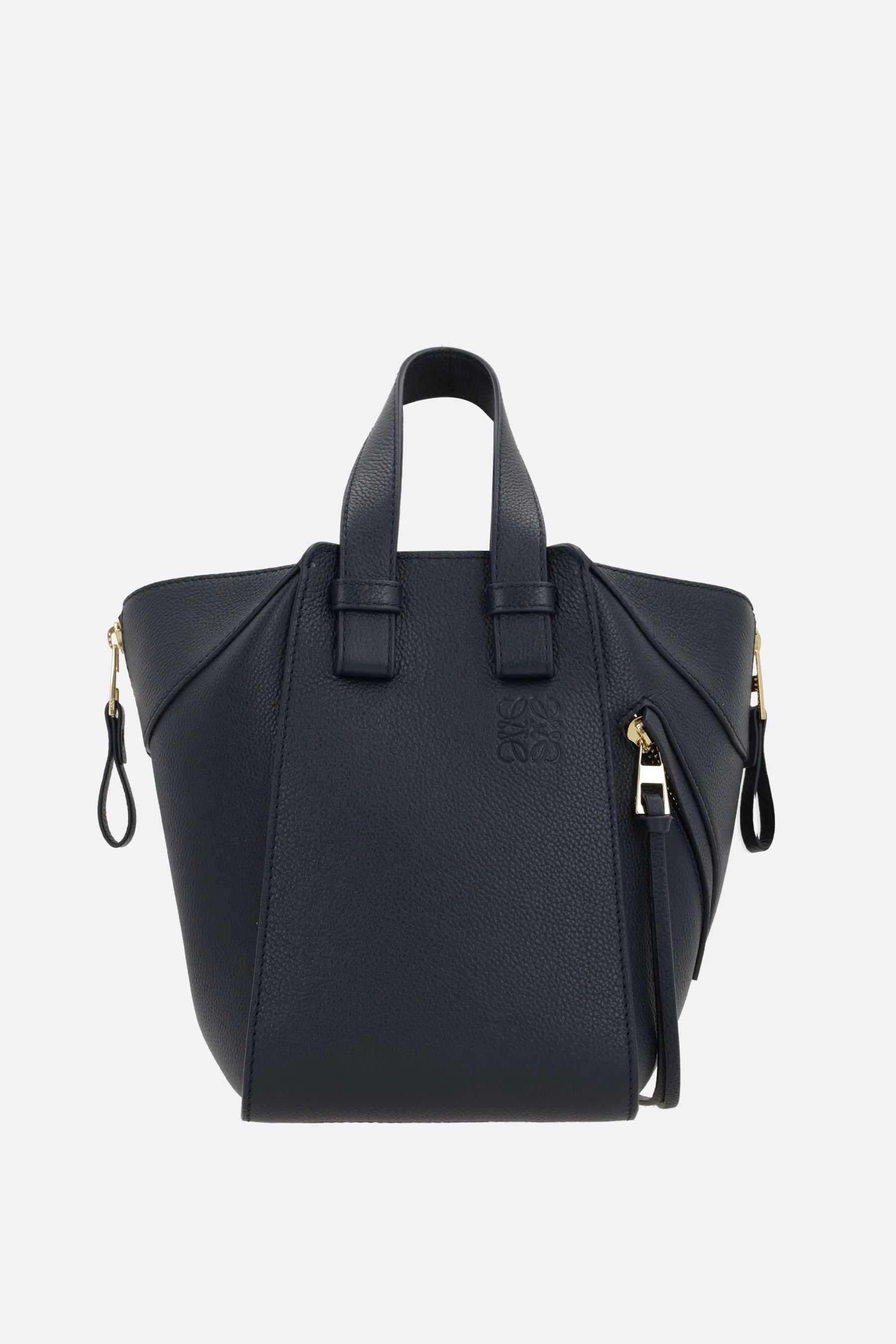 Hammock grainy leather compact bag
