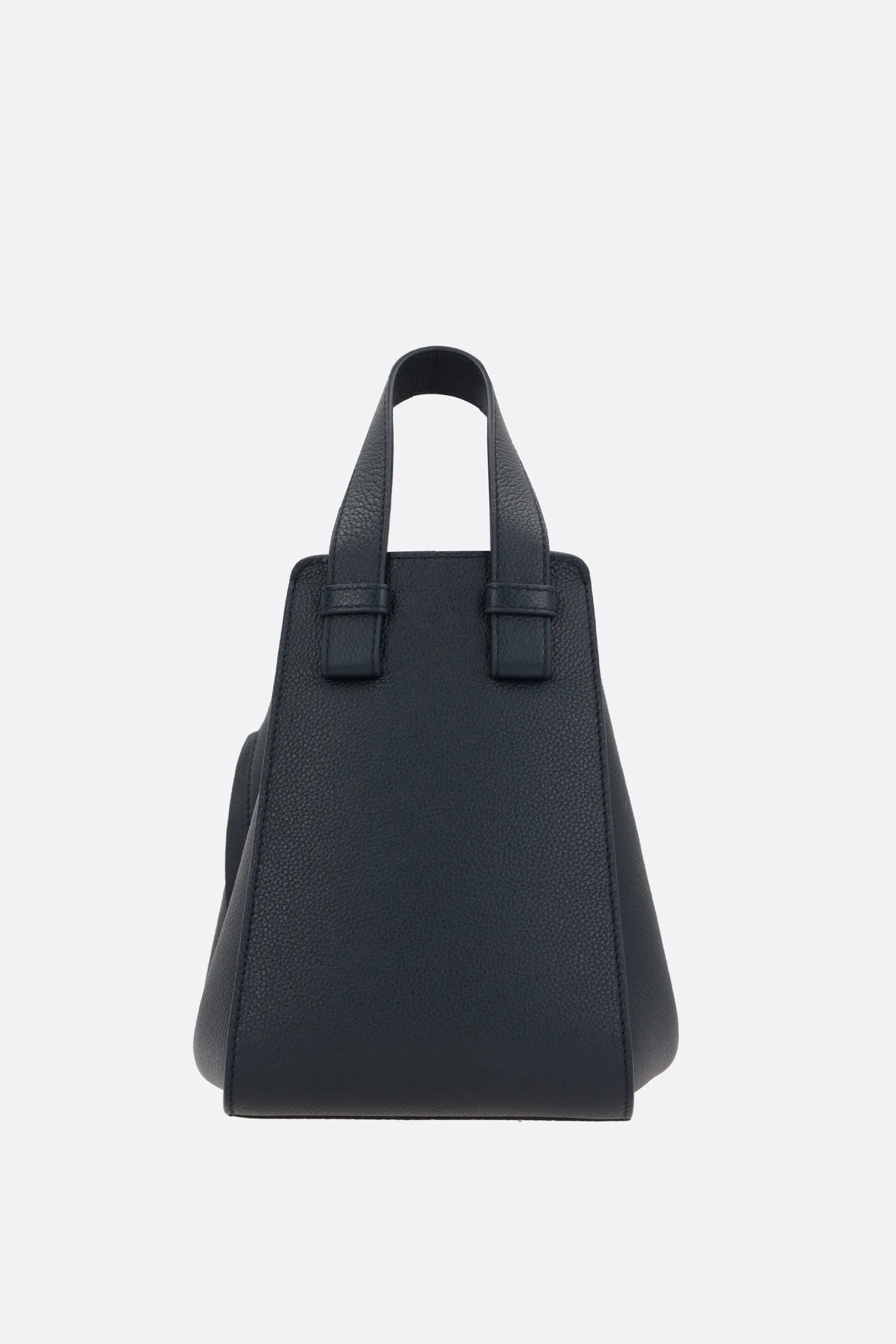 Hammock grainy leather compact bag