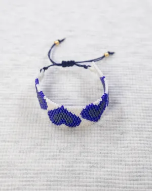Heart boho bracelet