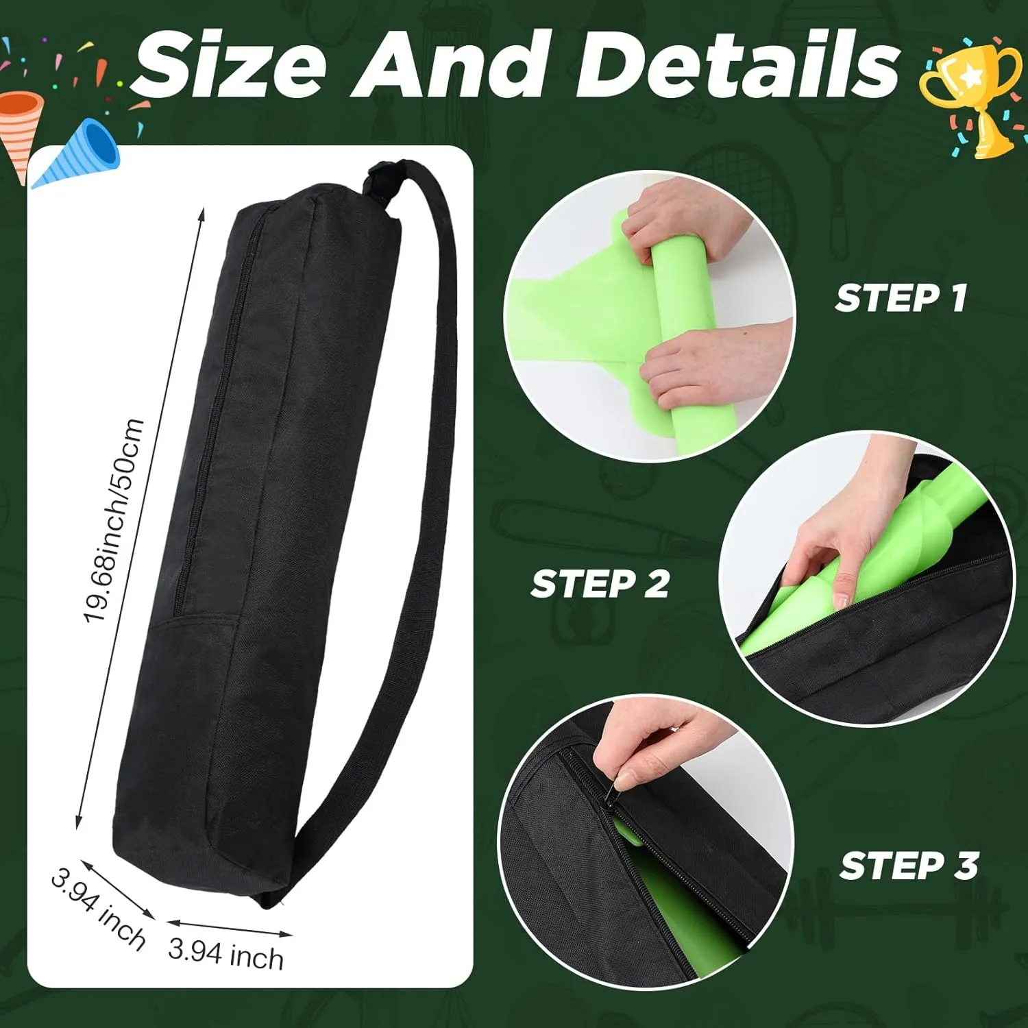 Hiboom 5 Pcs Baseball & Softball Base Set with Portable Carrying Bag 3 Throw Down Bases 1 Homeplate 1 Pitching Rubber for Kickball Softball Backyard Playground Practice Kids Adults