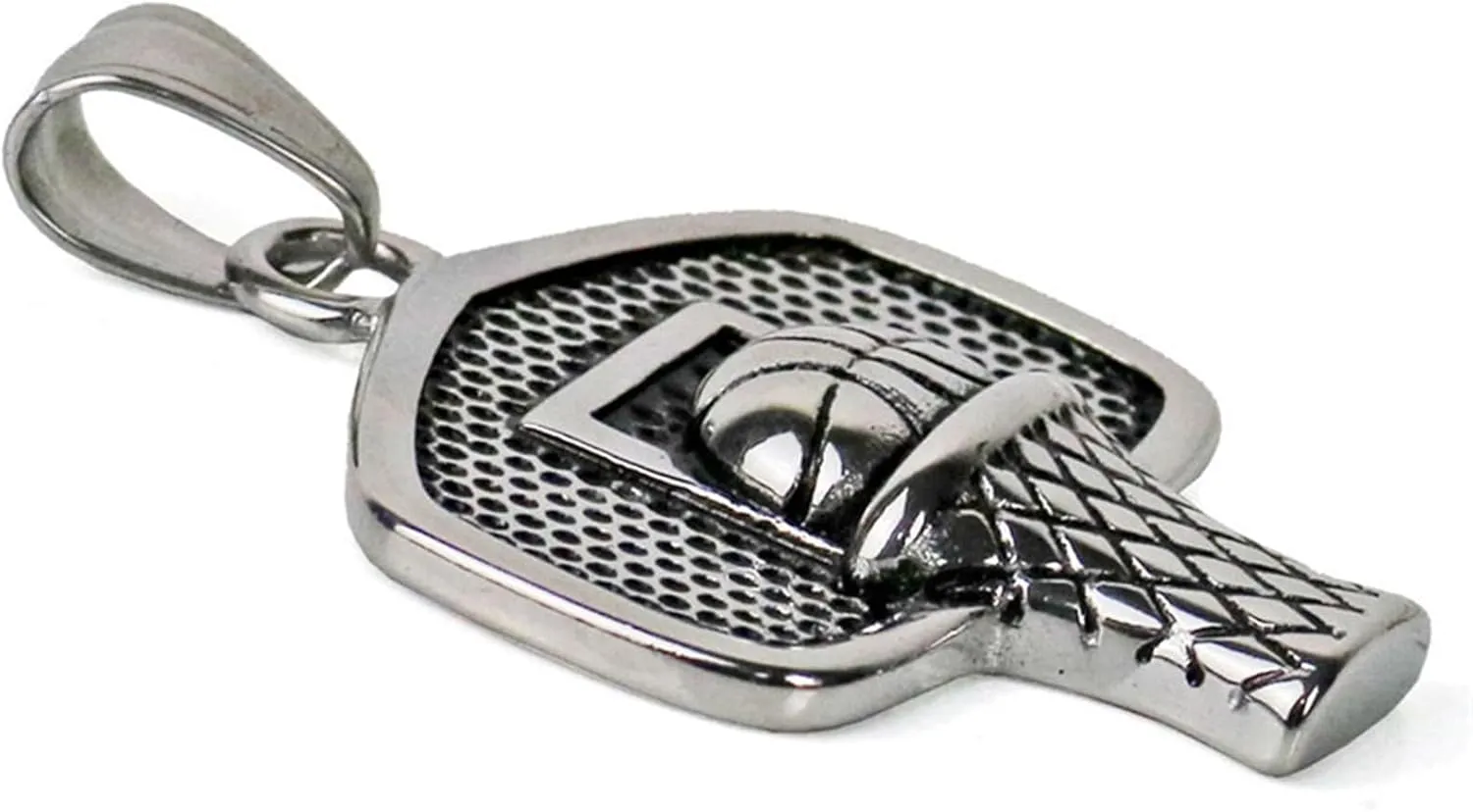 Hip Hop Chunky Chain Basketball Ball Football Lover Pendant Necklace Punk Basketball Memorial Necklace for Men Father Friend Friendship Bar Sport Jewelry Birthday Gift