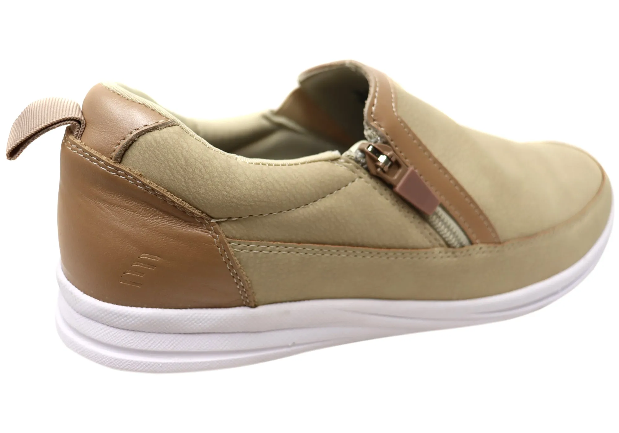 Homyped Journey Zip Womens Comfortable Supportive Casual Shoes