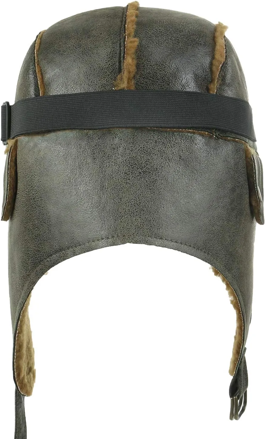 ililily Aviator Hat Winter Snowboard Fur Ear Flaps Trooper Trapper Pilot Goggles