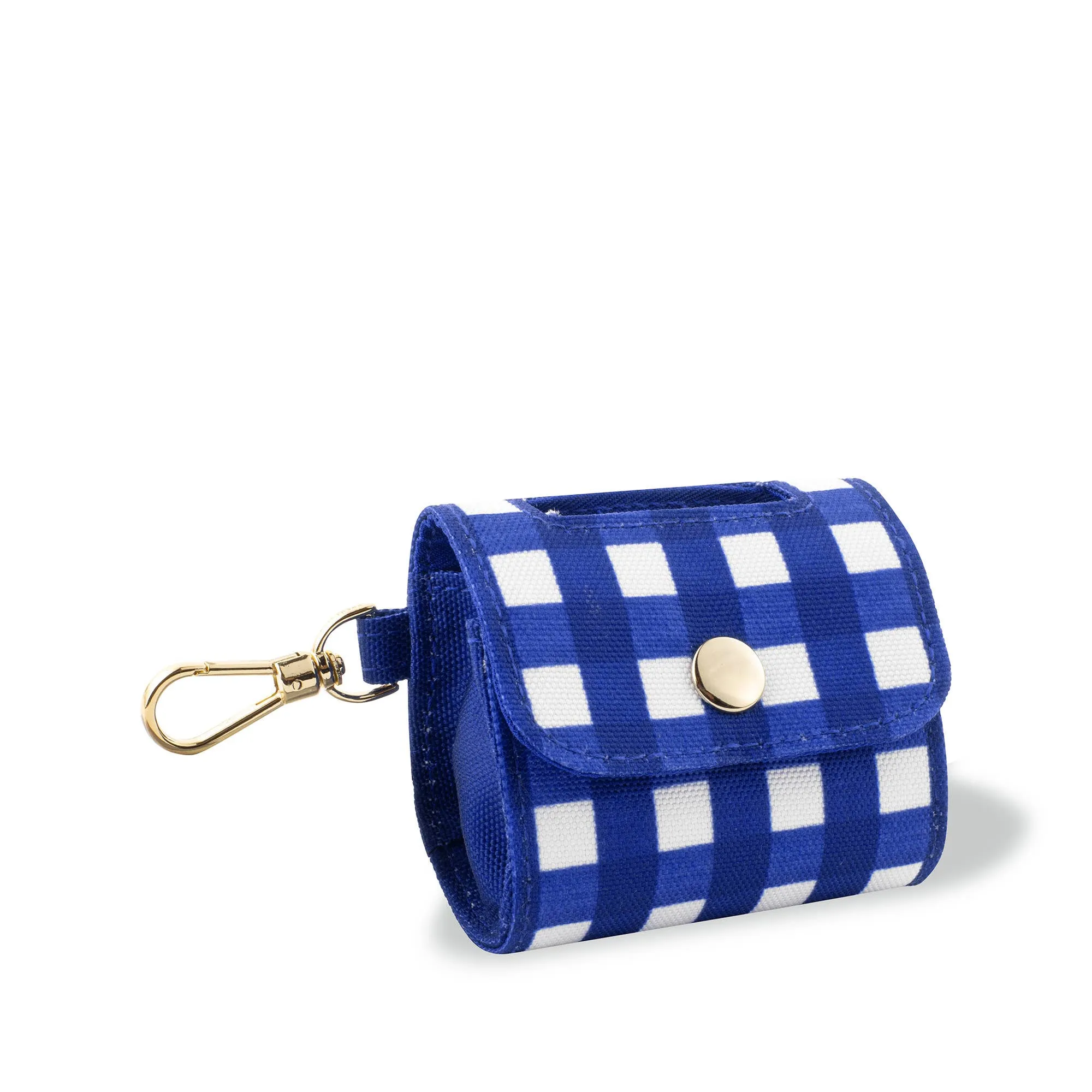 Kate Spade New York | Navy Gingham - Poop Bag Holder