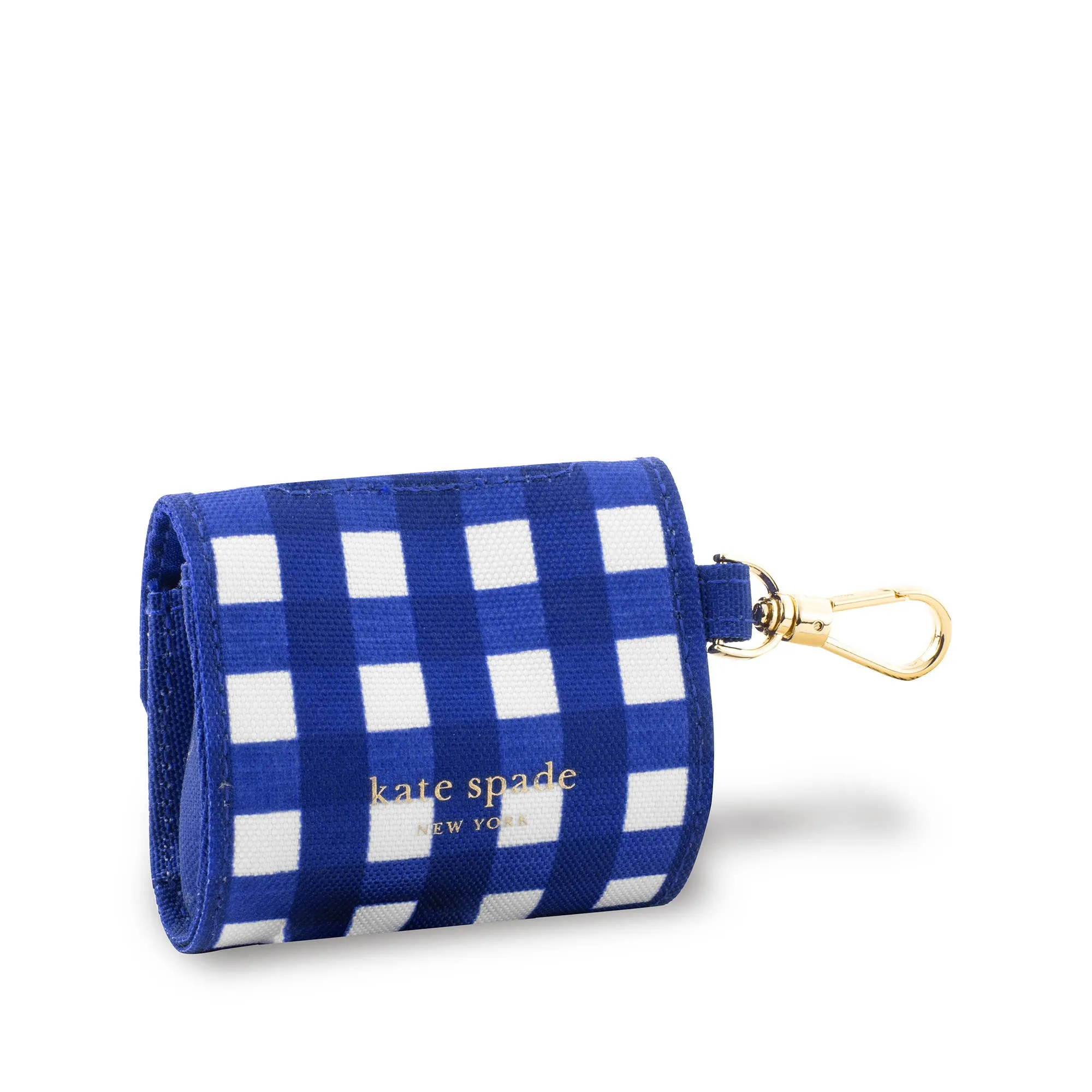Kate Spade New York | Navy Gingham - Poop Bag Holder
