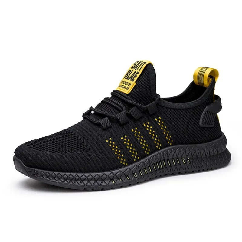 Lac-up Men Lightweight Comfortable Breathable Casual Shoes
