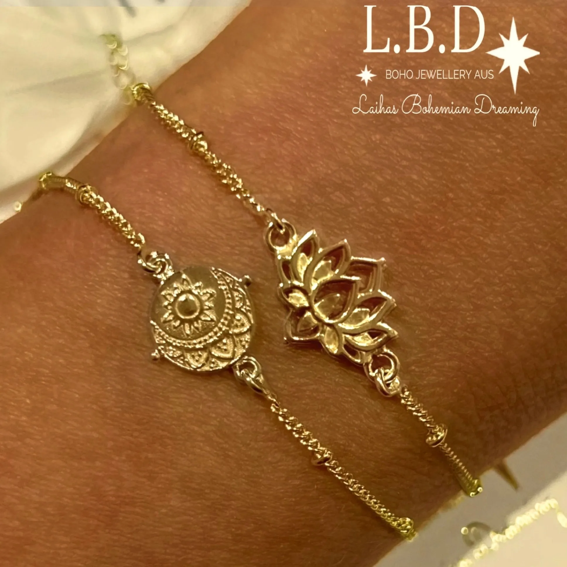 Laihas La Luna Gold Bracelet