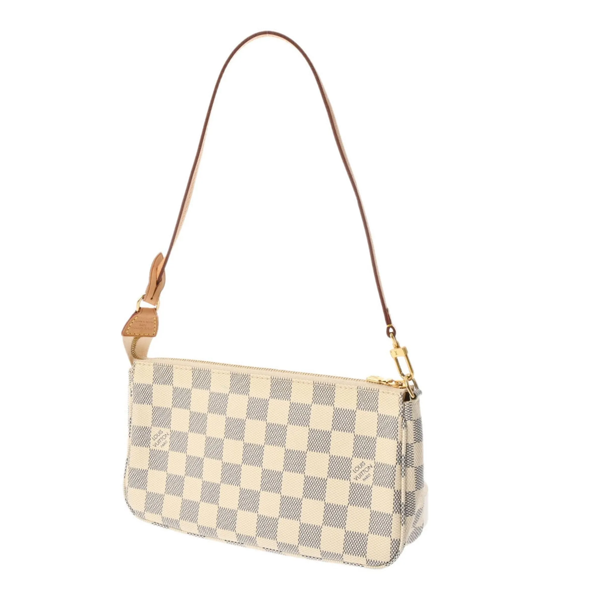 Louis Vuitton Pochette Accessoires  Canvas Shoulder Bag ()