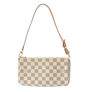 Louis Vuitton Pochette Accessoires  Canvas Shoulder Bag ()