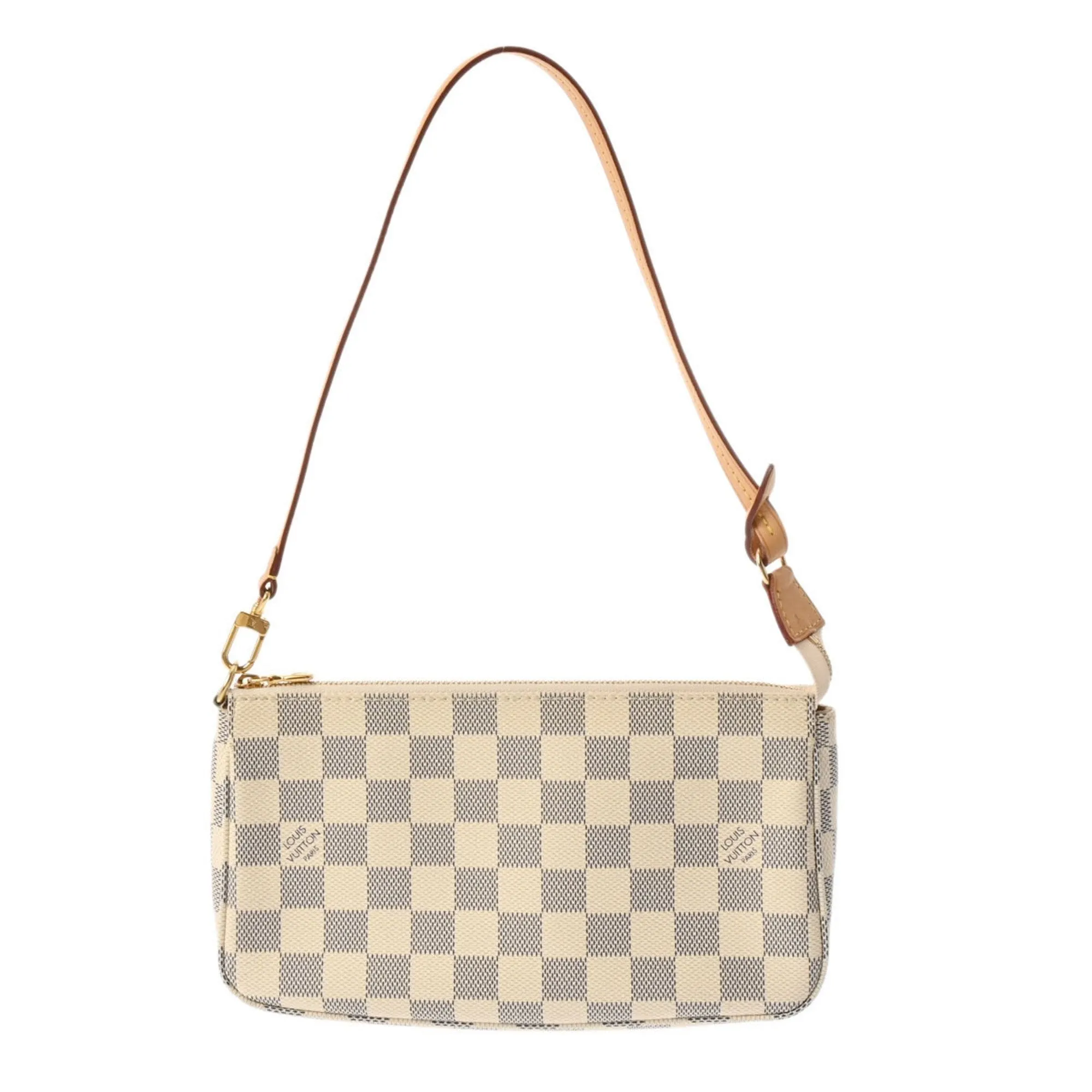 Louis Vuitton Pochette Accessoires  Canvas Shoulder Bag ()