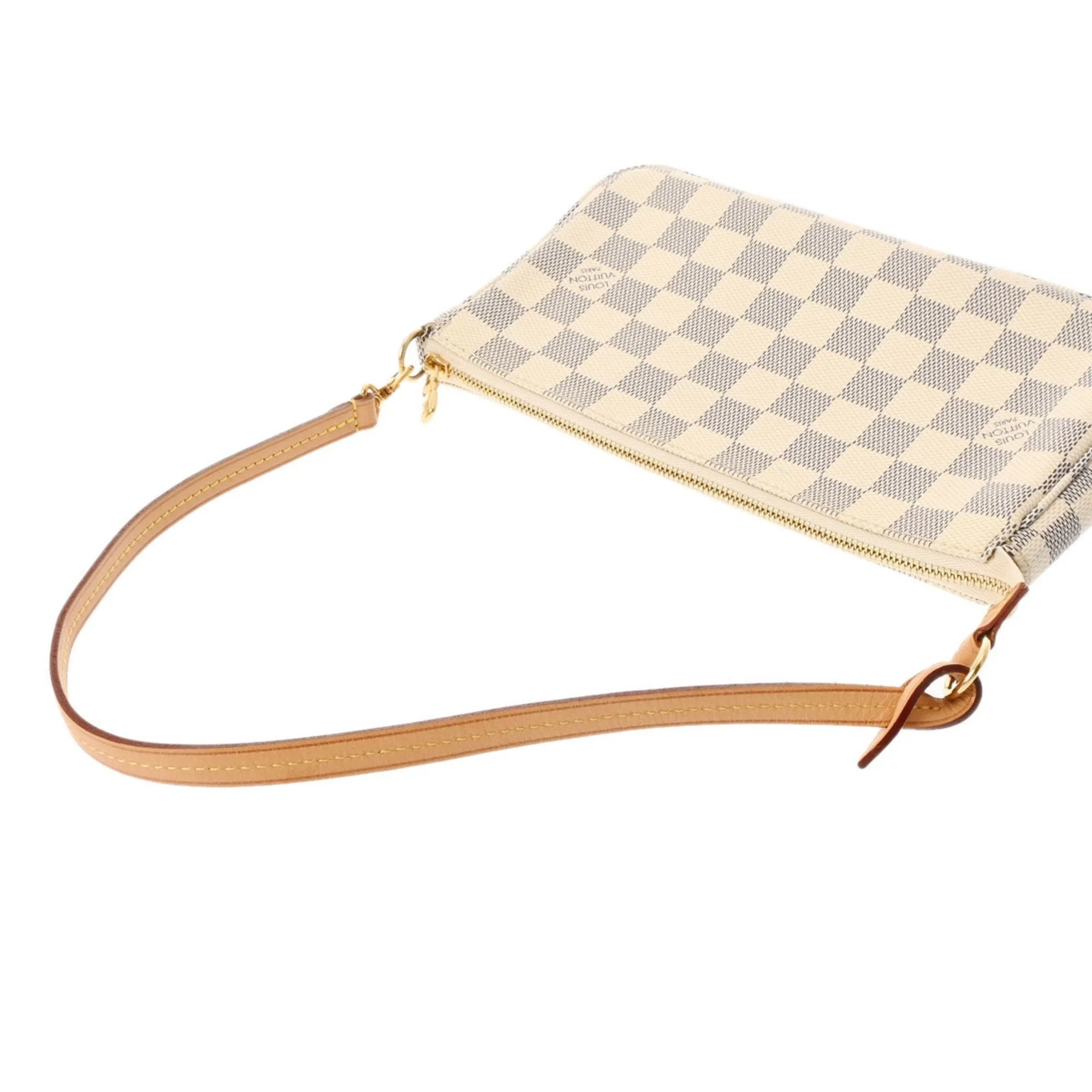 Louis Vuitton Pochette Accessoires  Canvas Shoulder Bag ()