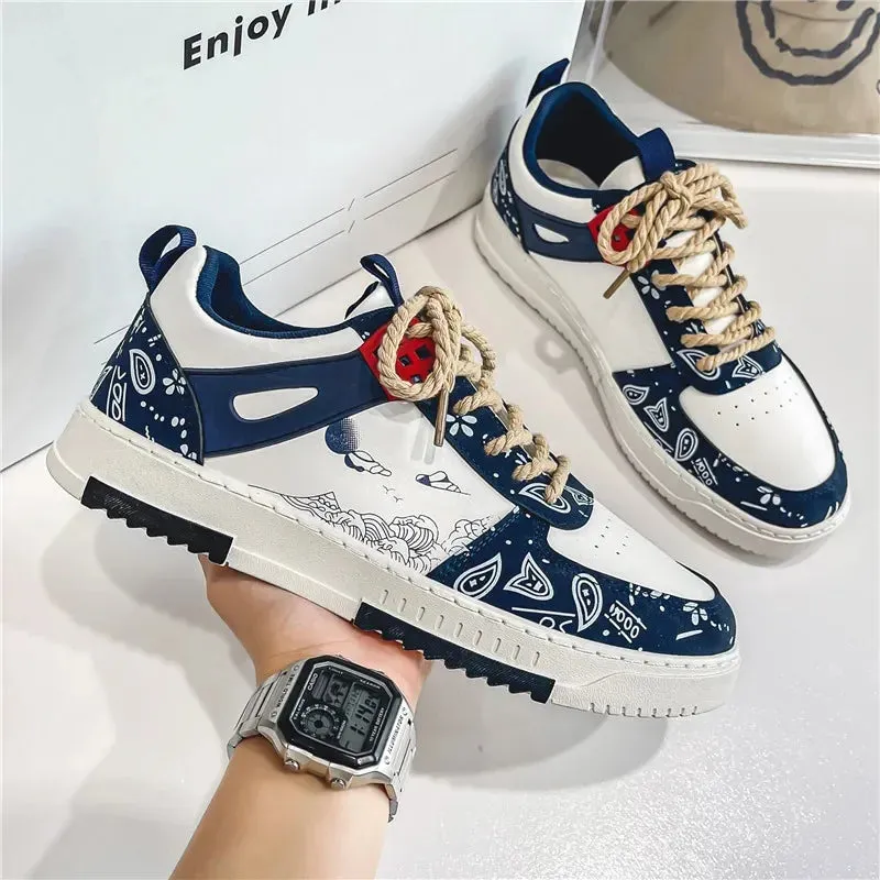 Mens Casual Sneakers Comfortable Lightweight Outdoor Anti Slip