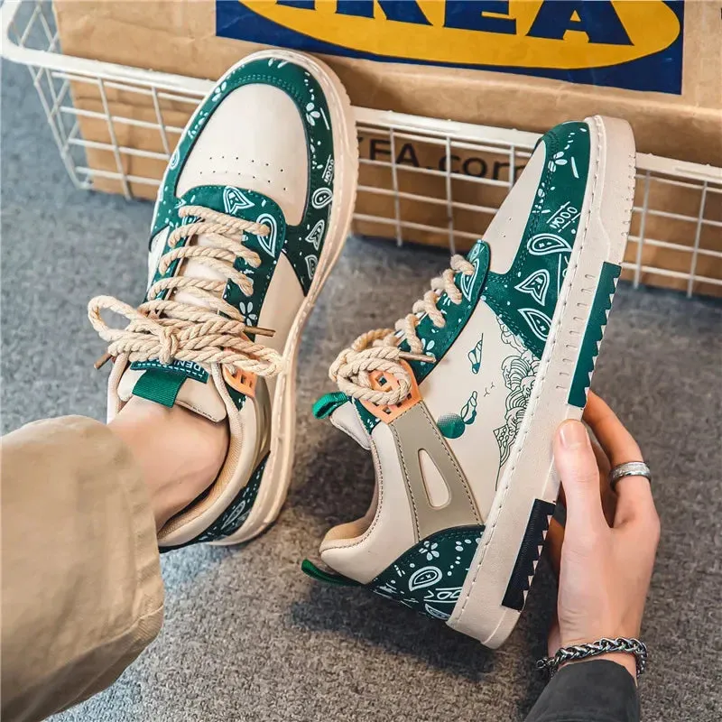 Mens Casual Sneakers Comfortable Lightweight Outdoor Anti Slip
