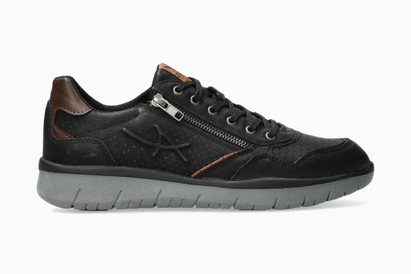 Mephisto All Rounder Men's Majestro Walking Shoes- Black