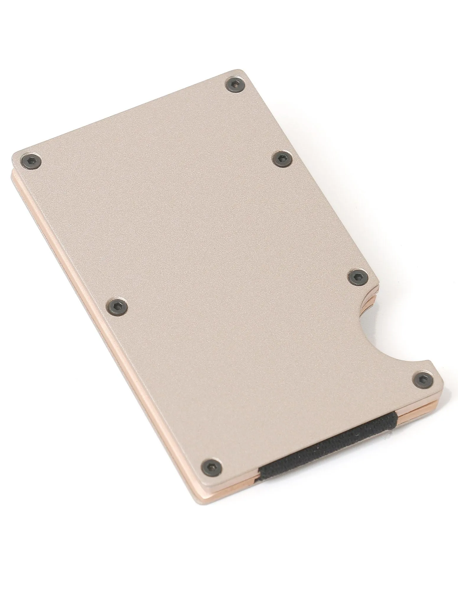 Minimalist Unisex Metal Wallet I Pink