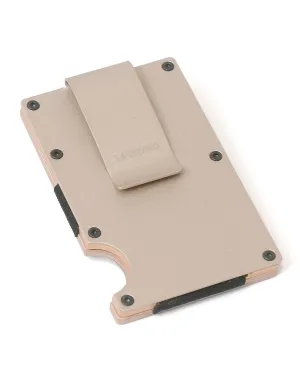 Minimalist Unisex Metal Wallet I Pink