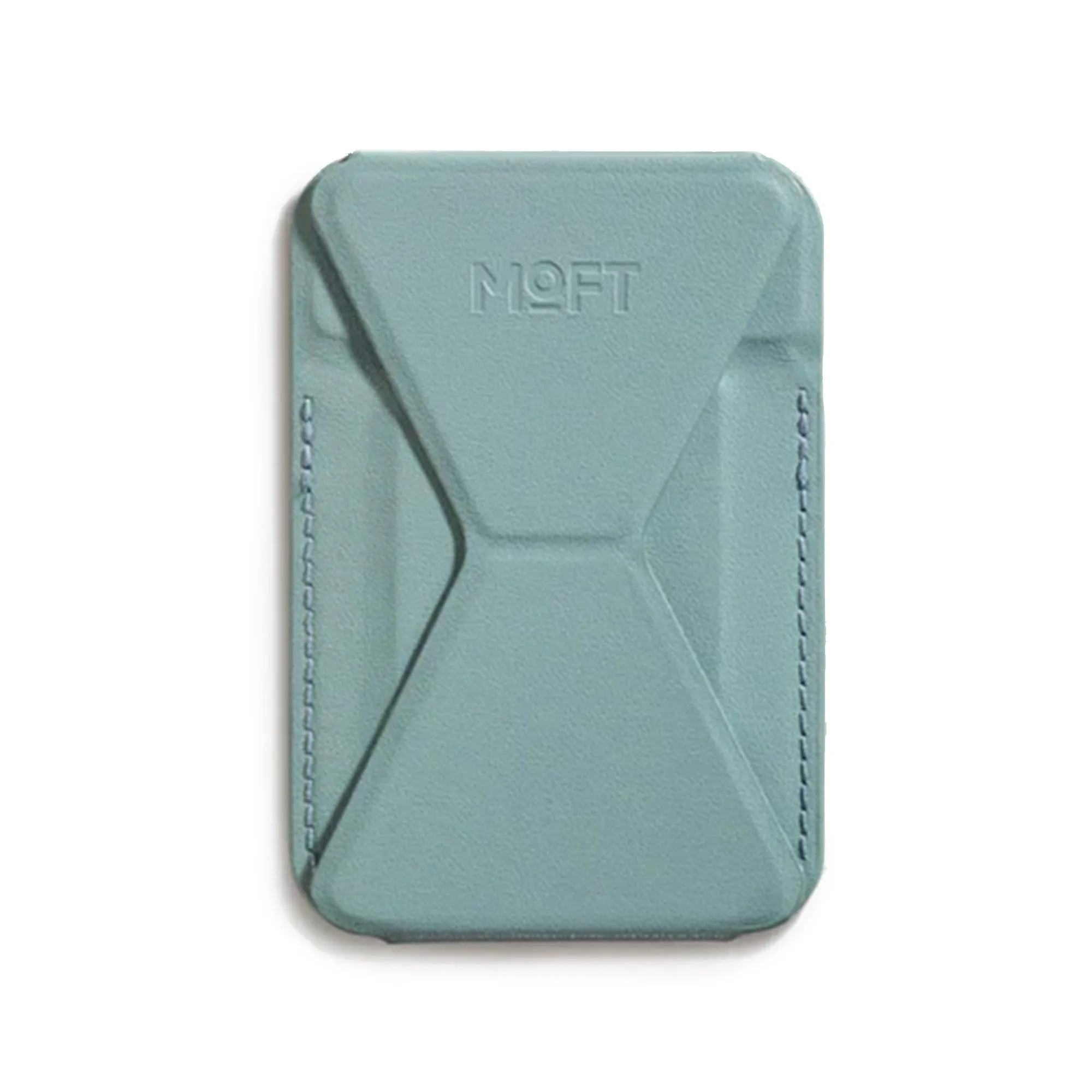 MOFT Snap-On Phone Stand   Wallet MagSafe - Seafoam - 15-13695