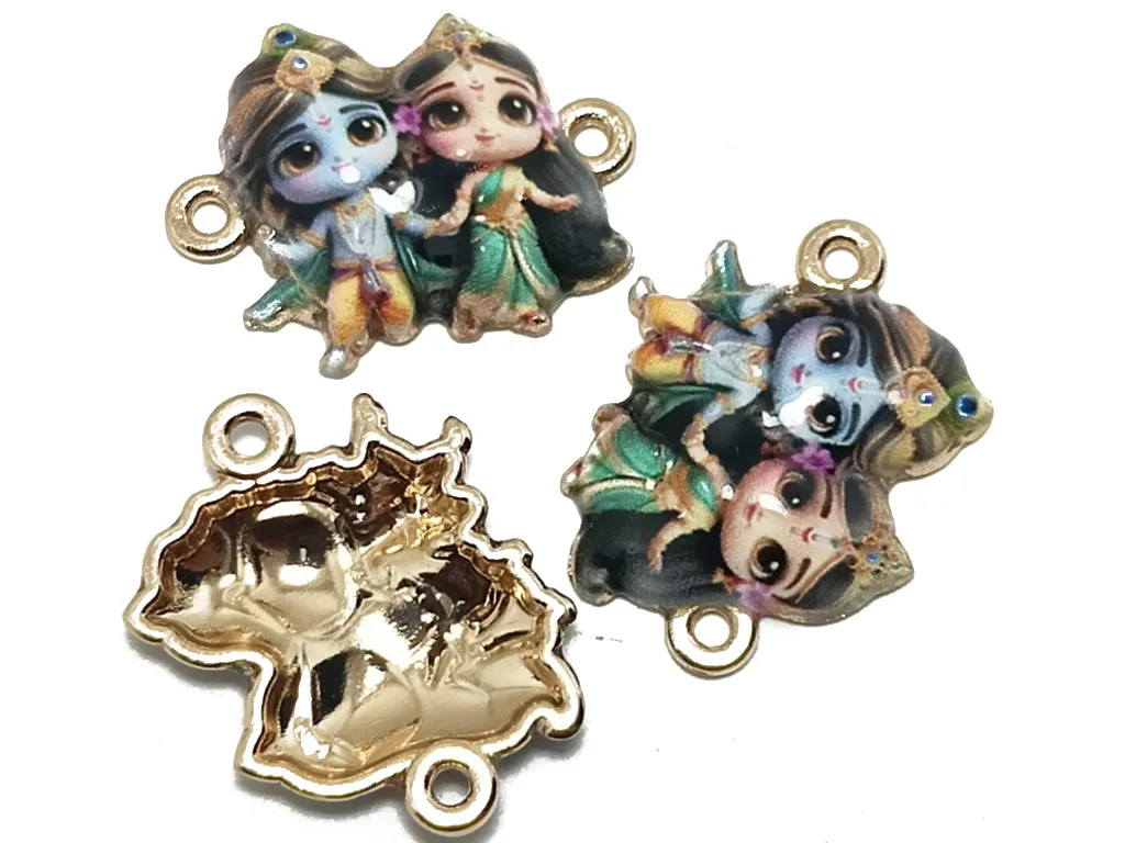 Multicolor Figurine Shaped Jewelry Charms