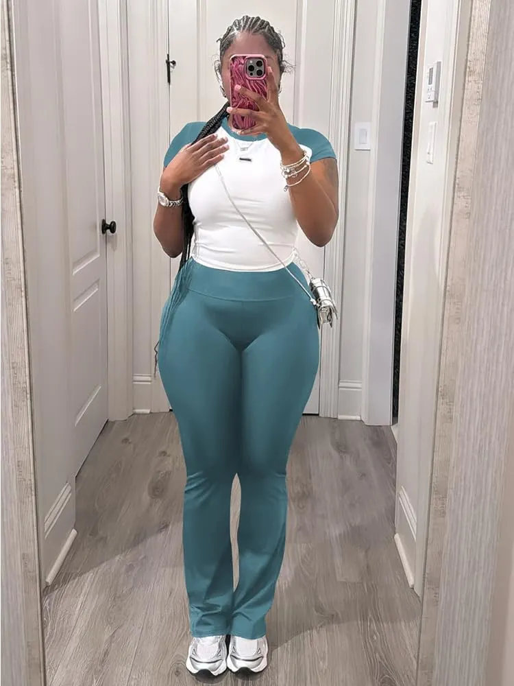 Nimsruc 2 Piece Outfits for Women Casual Sweat Sets