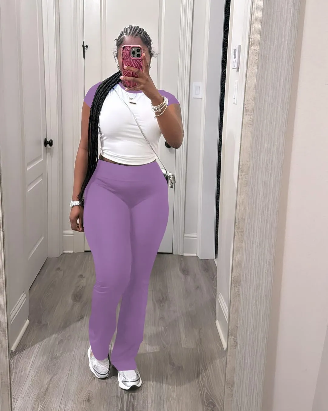 Nimsruc 2 Piece Outfits for Women Casual Sweat Sets