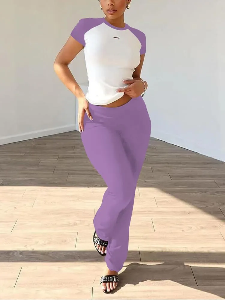 Nimsruc 2 Piece Outfits for Women Casual Sweat Sets