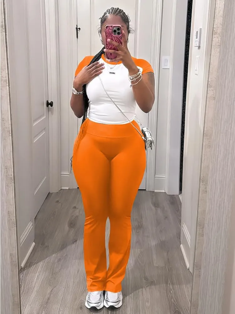 Nimsruc 2 Piece Outfits for Women Casual Sweat Sets
