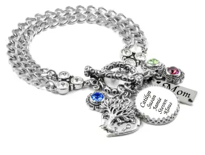 Personalized Mother's Bracelet