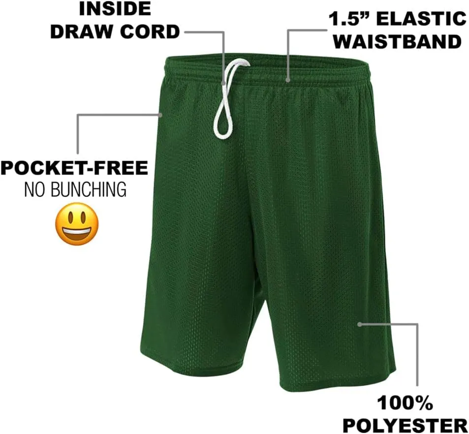 Popfunk Power Rangers Collection Mens Lined Mesh Shorts