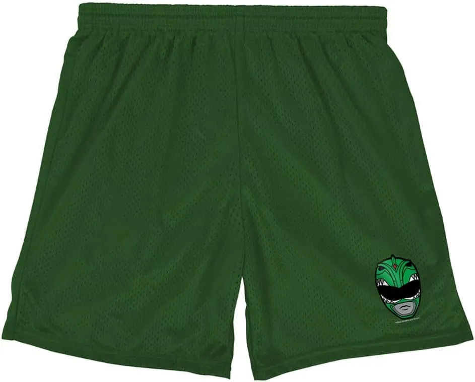 Popfunk Power Rangers Collection Mens Lined Mesh Shorts