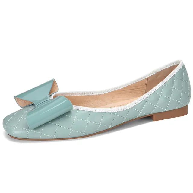Pricilla  Women's Comfortable Flat Leather Shoes
