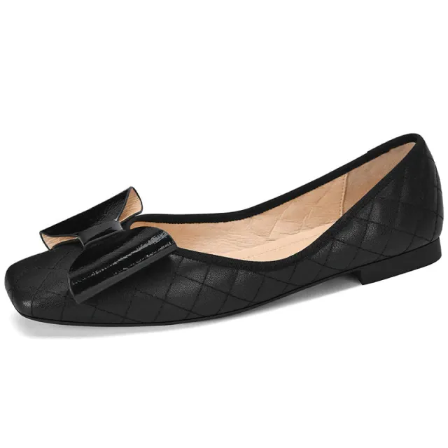 Pricilla  Women's Comfortable Flat Leather Shoes