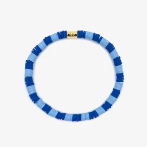 Pura Vida Seascape Vinyl Disc Stretch Bracelet - Pacifica