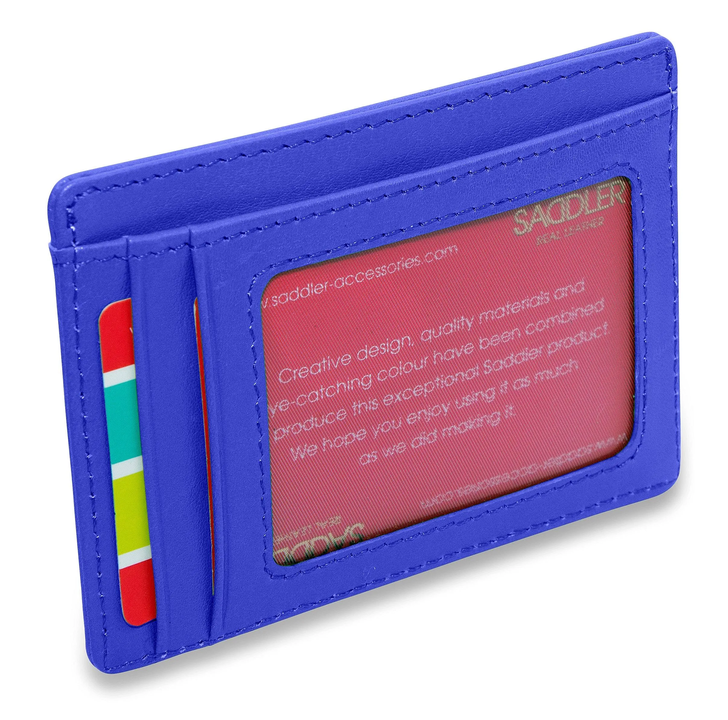 SADDLER STELLA Leather Minimalist Credit Card and ID Holder