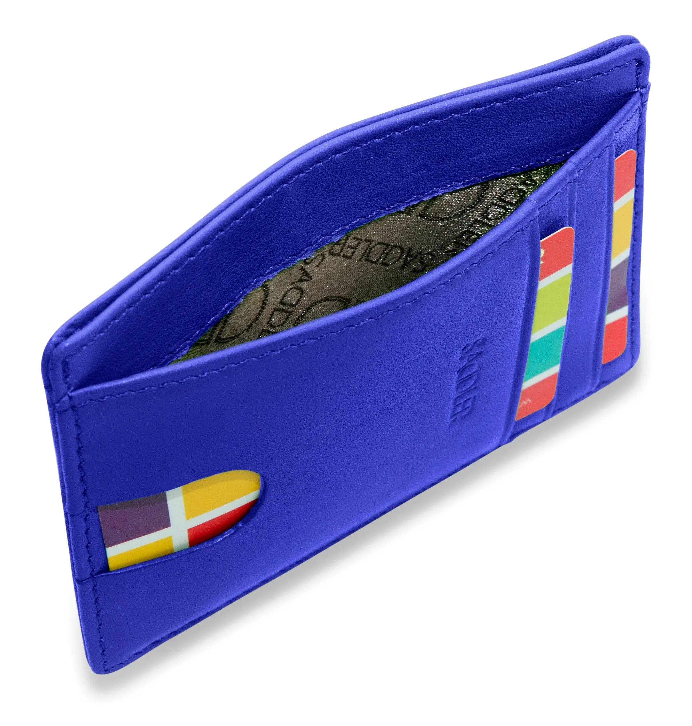 SADDLER STELLA Leather Minimalist Credit Card and ID Holder