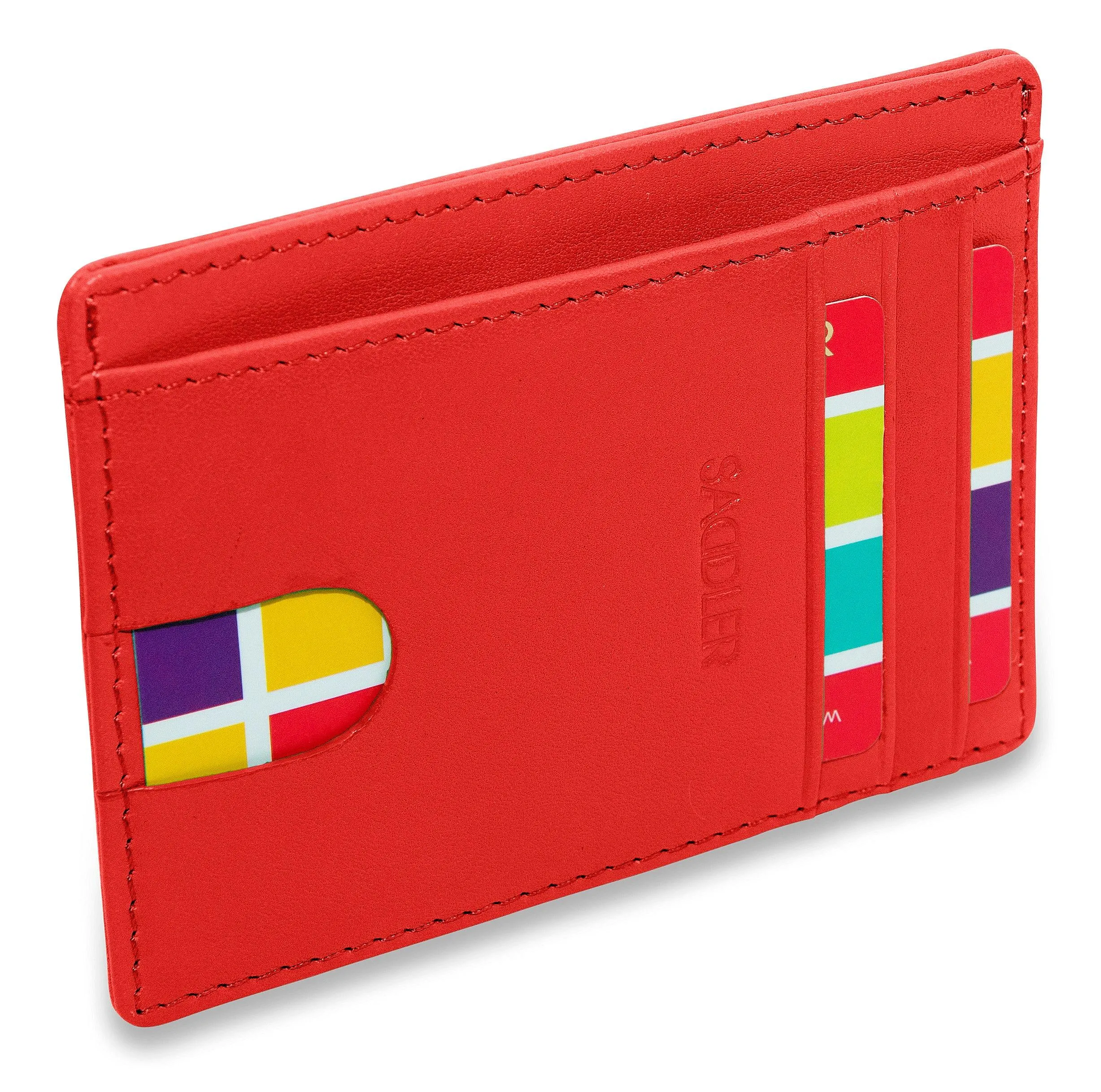 SADDLER STELLA Leather Minimalist Credit Card and ID Holder