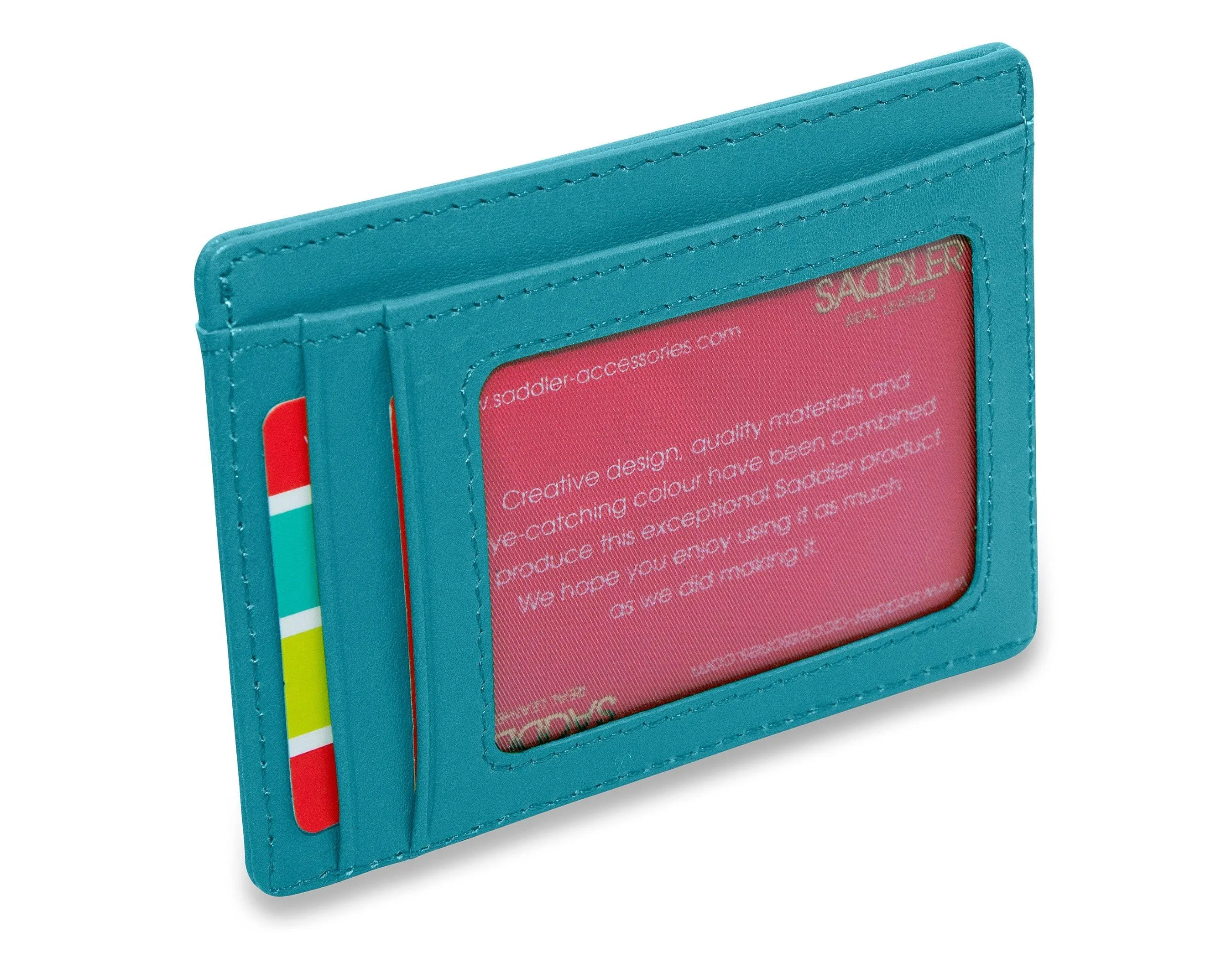 SADDLER STELLA Leather Minimalist Credit Card and ID Holder