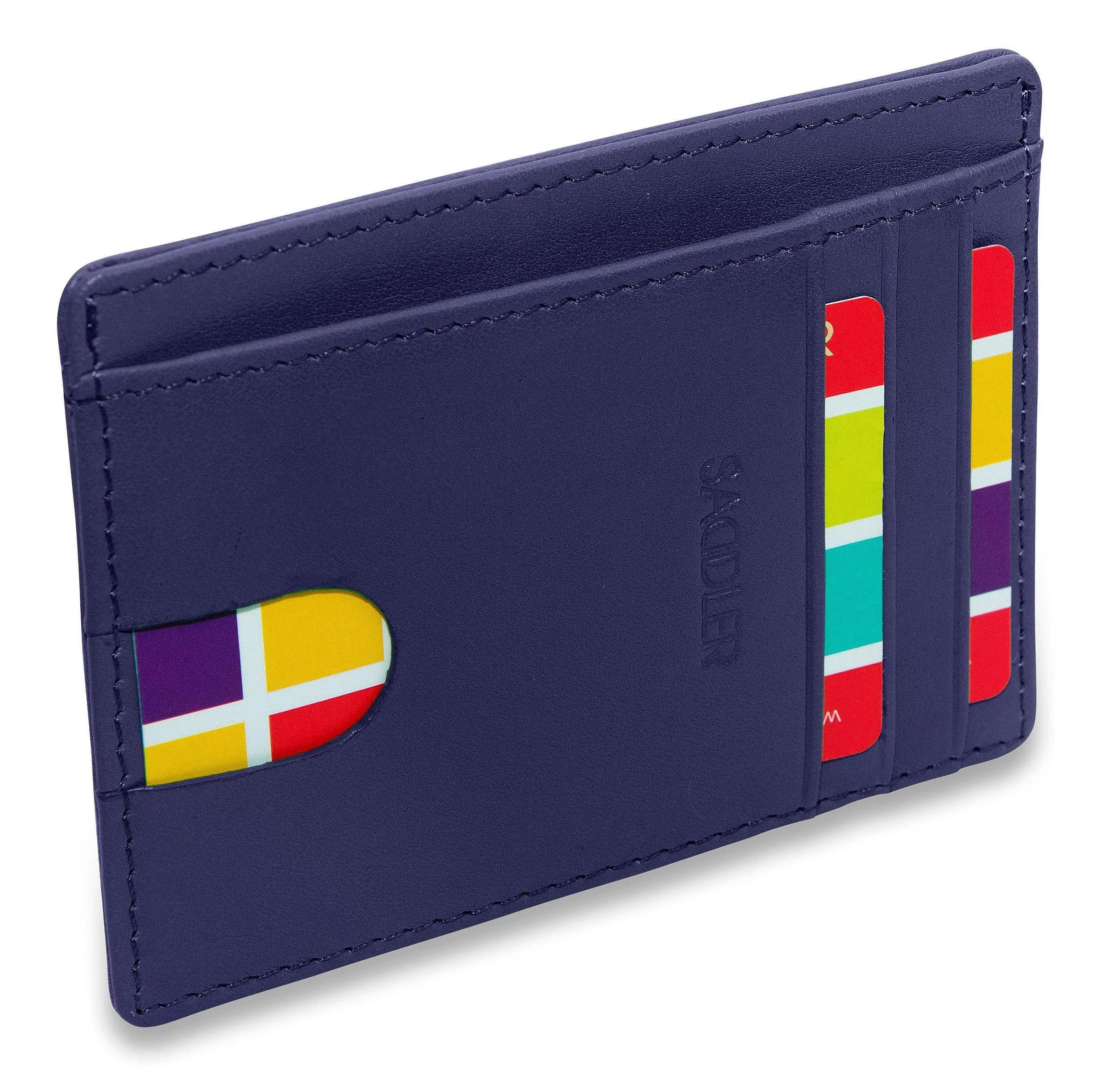 SADDLER STELLA Leather Minimalist Credit Card and ID Holder