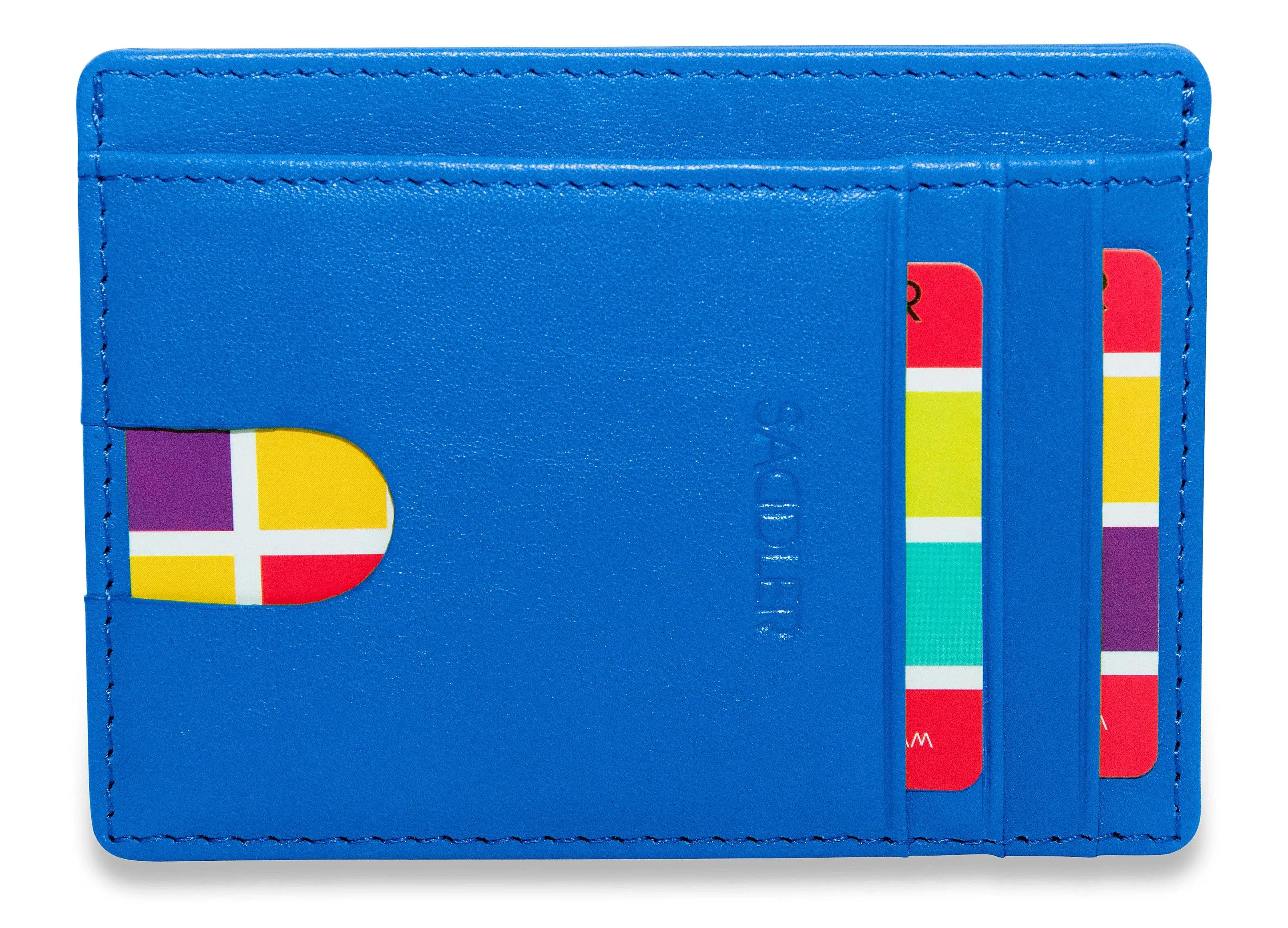 SADDLER STELLA Leather Minimalist Credit Card and ID Holder