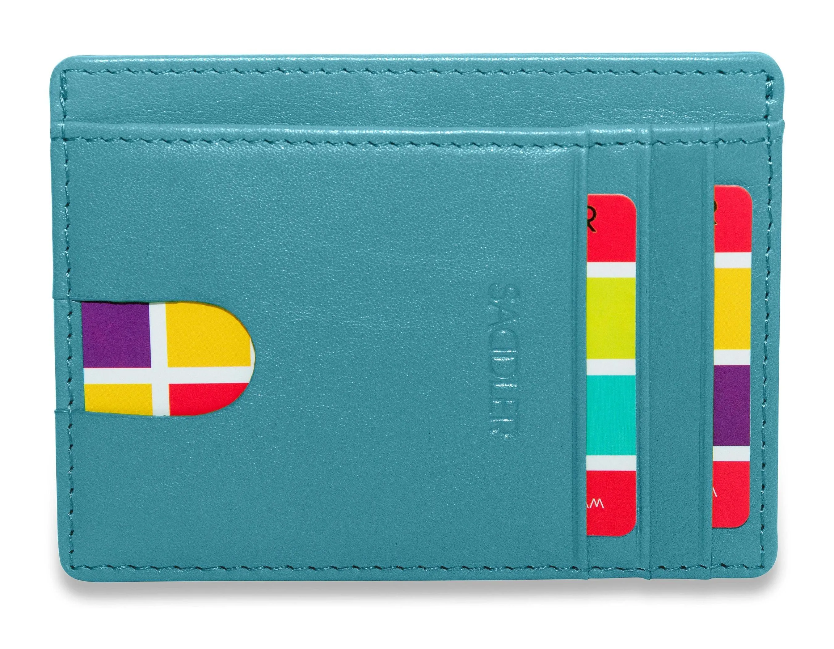 SADDLER STELLA Leather Minimalist Credit Card and ID Holder