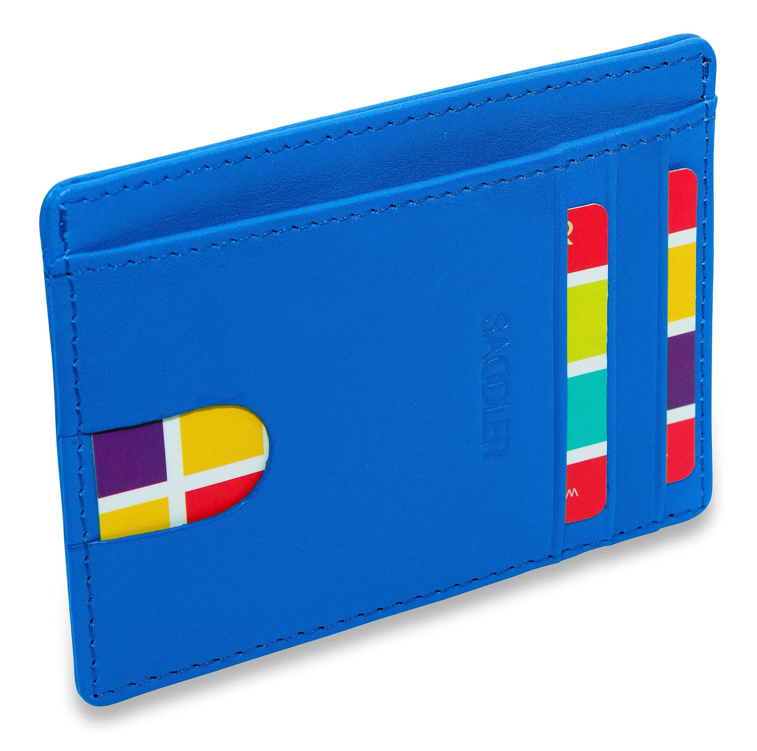 SADDLER STELLA Leather Minimalist Credit Card and ID Holder