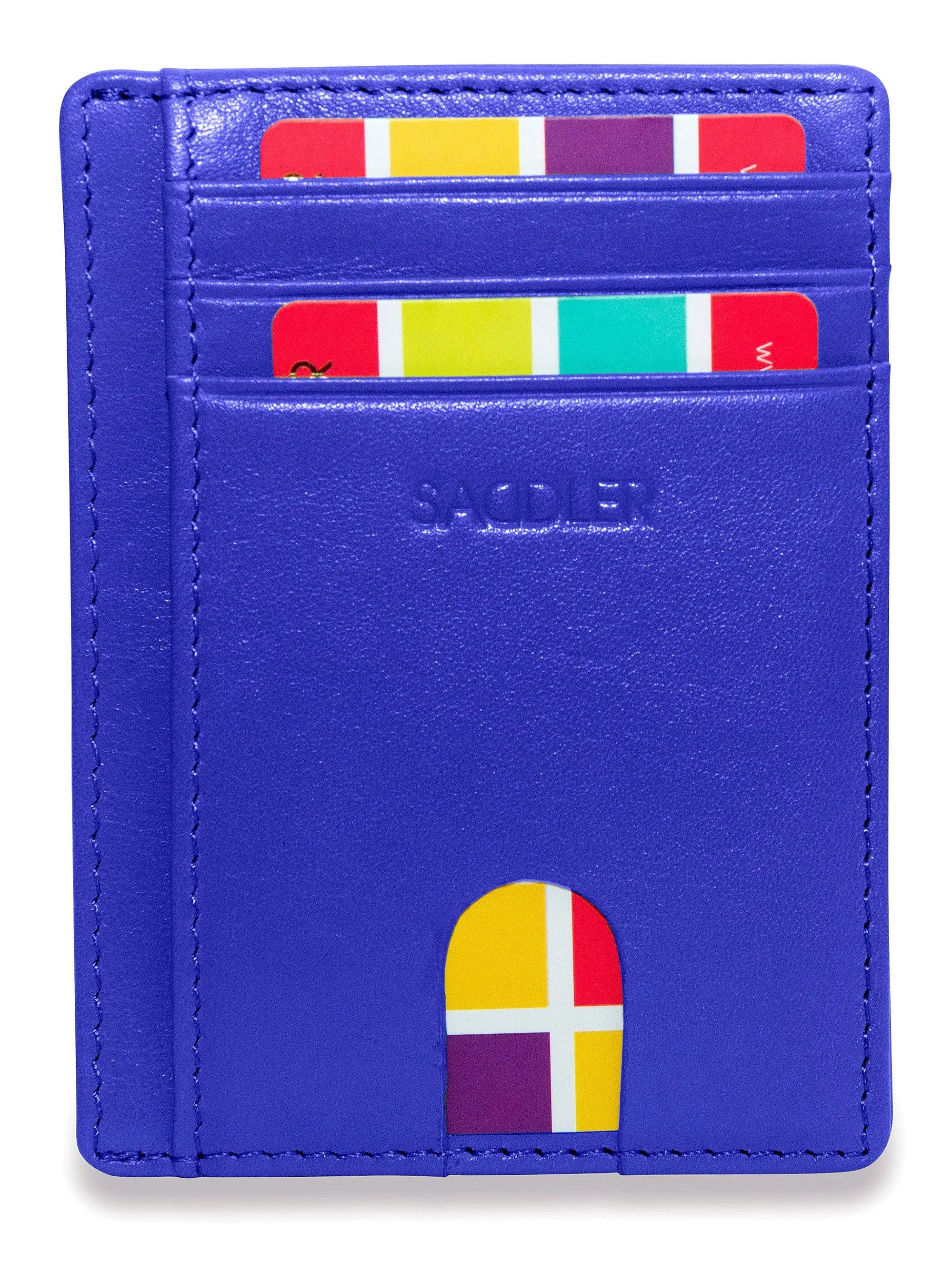 SADDLER STELLA Leather Minimalist Credit Card and ID Holder