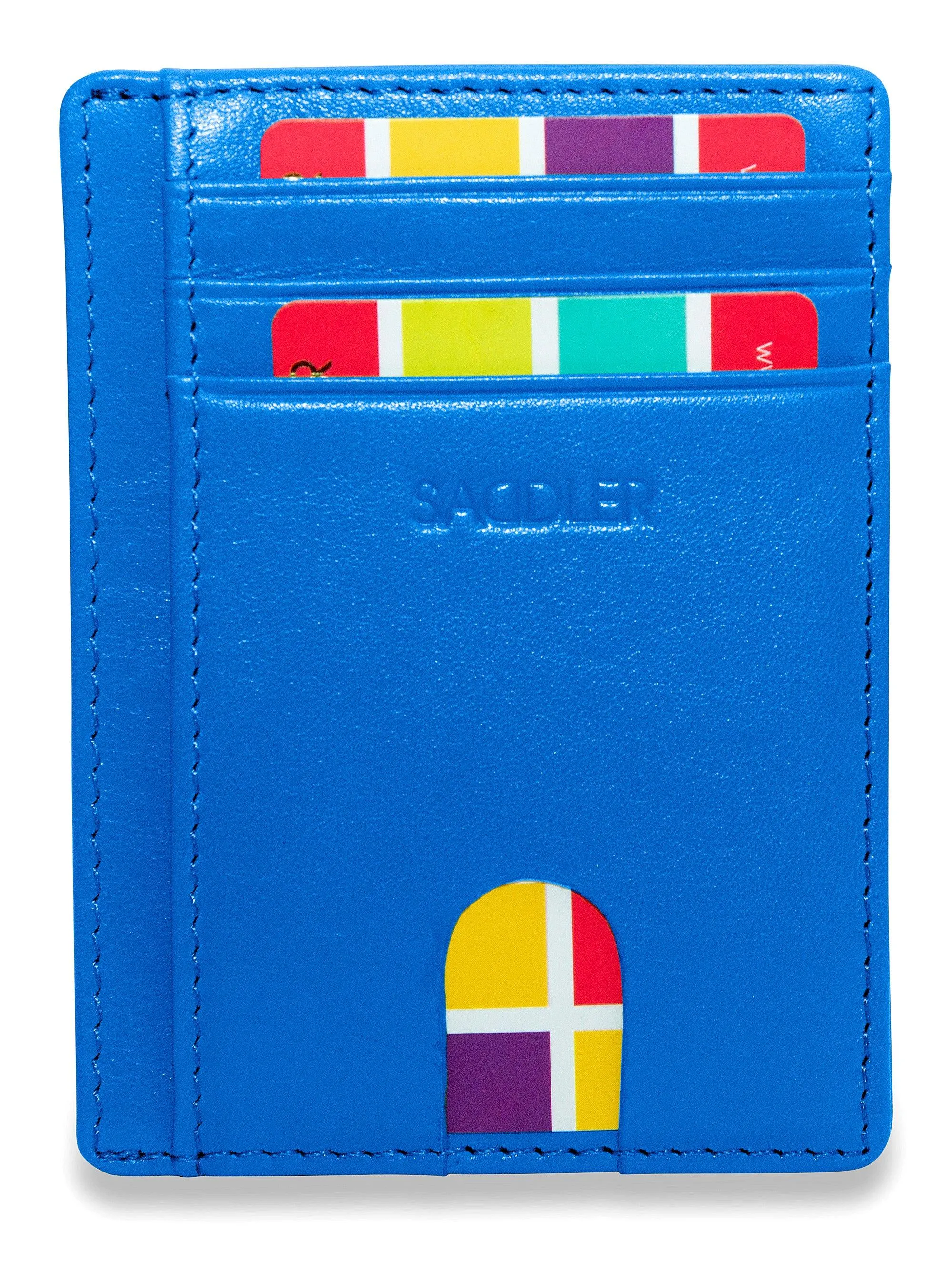 SADDLER STELLA Leather Minimalist Credit Card and ID Holder