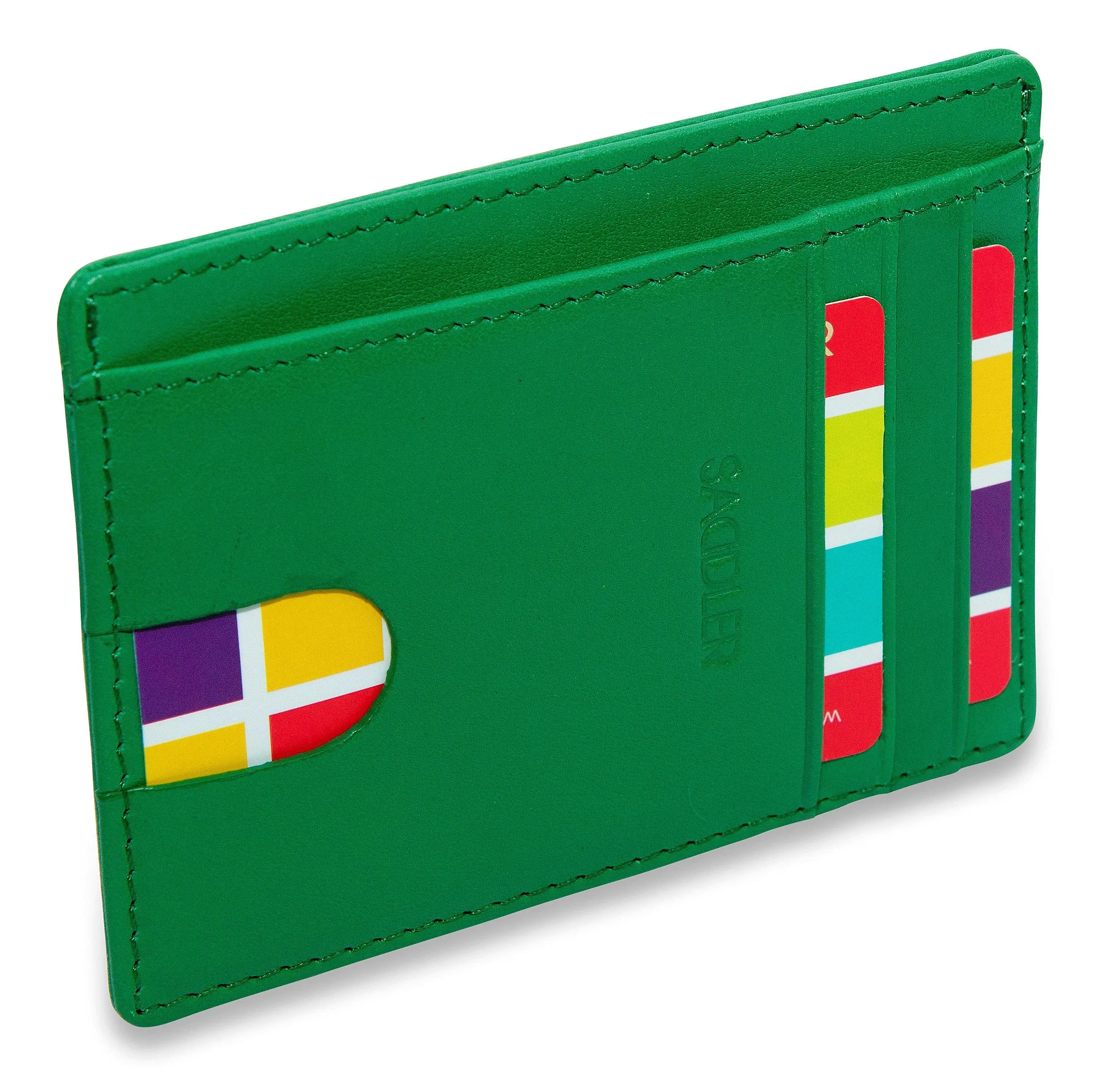 SADDLER STELLA Leather Minimalist Credit Card and ID Holder